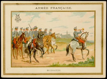 carte réclame chromo Paris 1903 2001.61.24.8 Photo