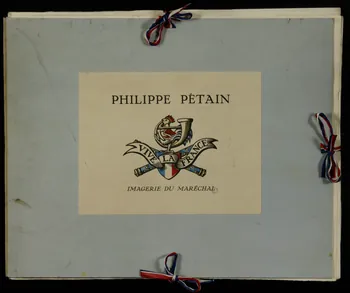 imagerie PHILIPPE PETAIN  IMAGERIE DU MARECHAL Limousin, France 1941 2002.15.1/31 Photo
