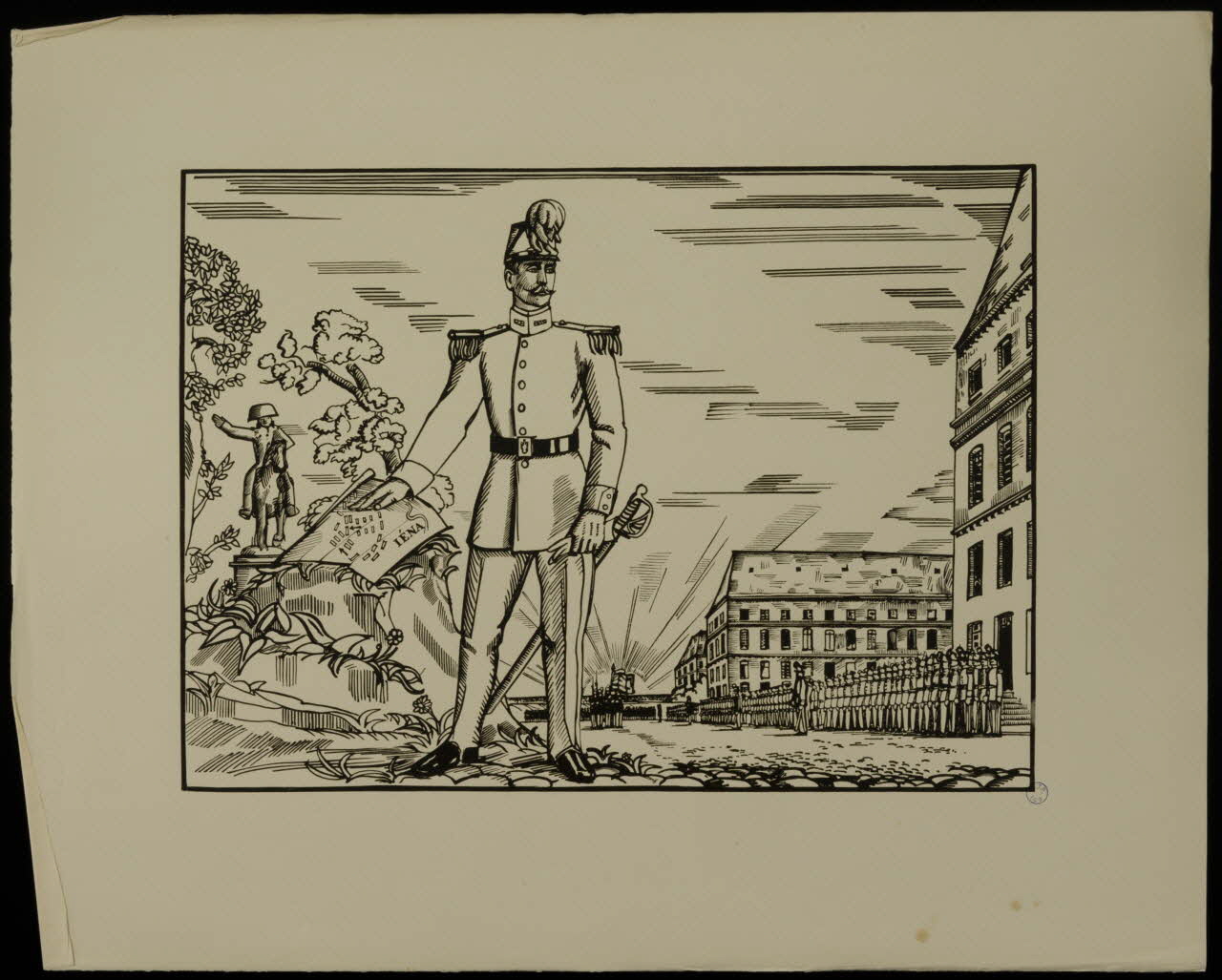 imagerie "Ils s'instruisent pour vaincre" Limoges 1941 2002.15.20 Photo