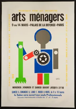 affichette publicitaire arts ménagers 2002.25.6 Photo