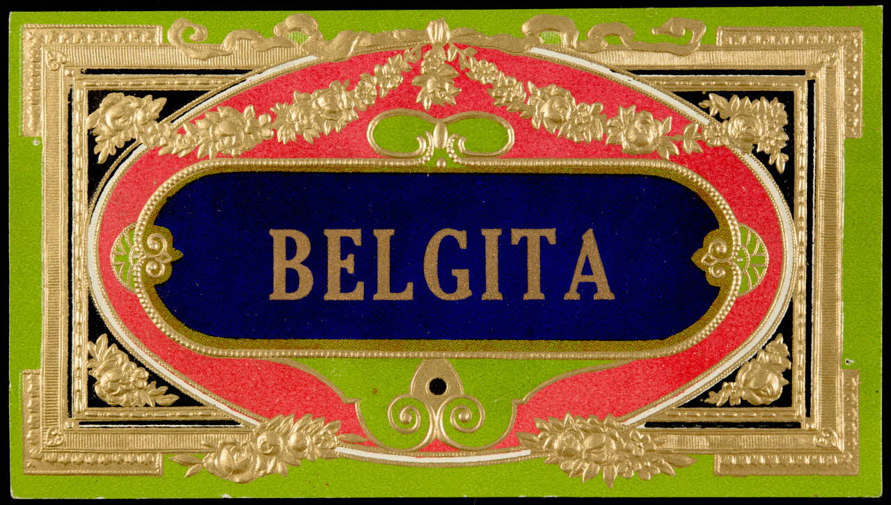 étiquette BELGITA 2002.70.2 Photo
