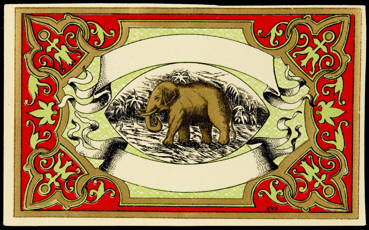 étiquette Eléphant 2002.70.36 Photo