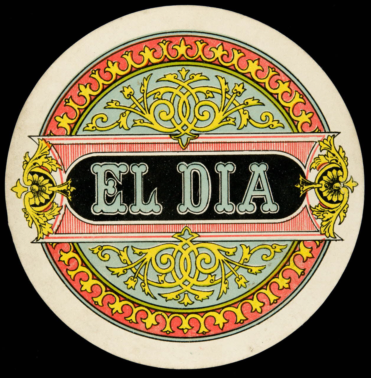 étiquette EL DIA 2002.70.39 Photo