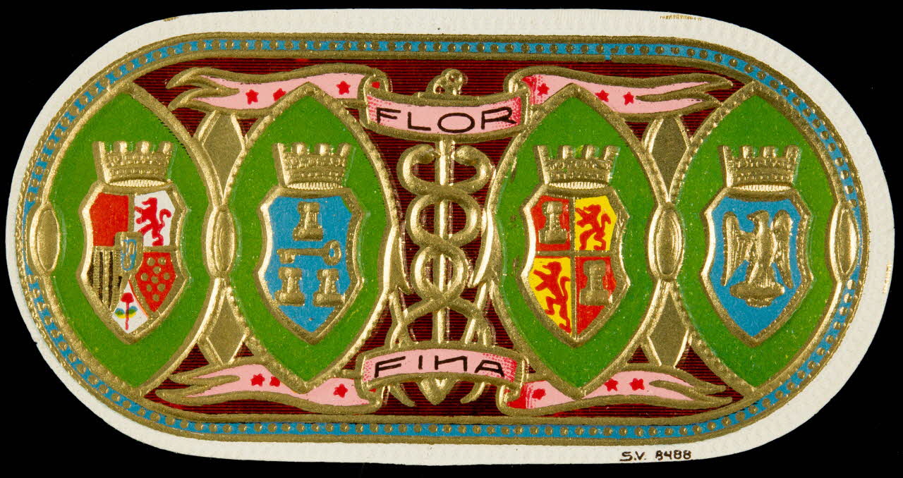 étiquette FLOR  FINA 2002.70.43 Photo