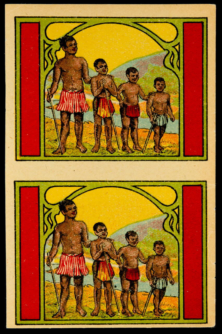 étiquette Famille Africaine 2002.70.51 Photo