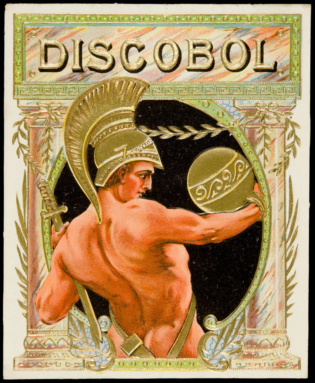 étiquette DISCOBOL 2002.70.64 Photo