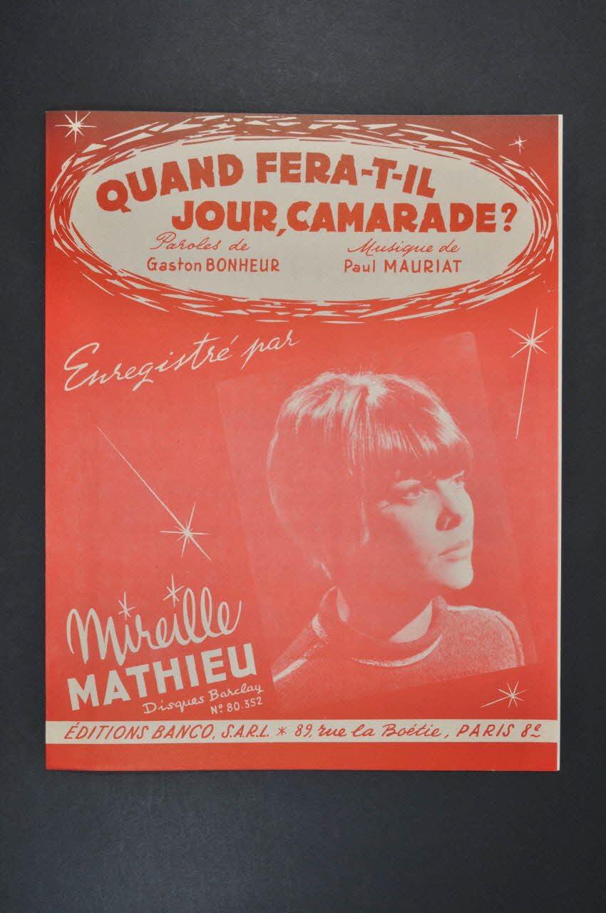 chanson petit format 1969.88.1420 Photo Mucem