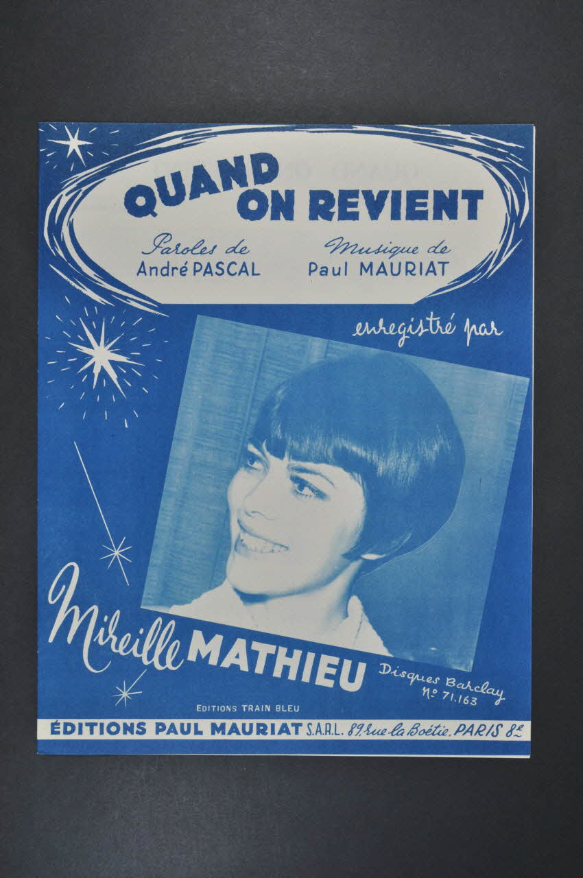 chanson petit format 1969.88.1421 Photo Mucem