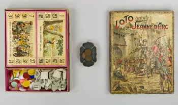 boîte de jeu Loto jeanne d'arc 1992.41.1.1-18 Photo
