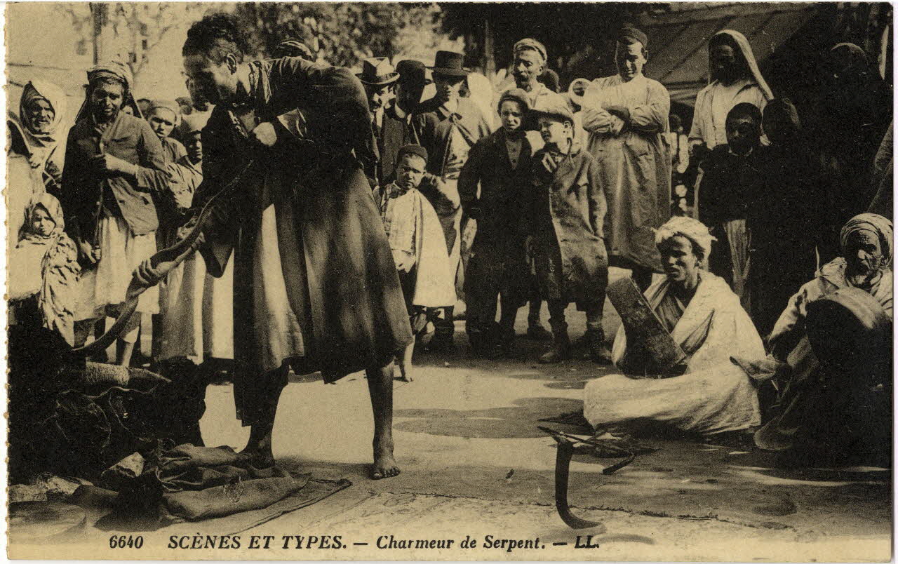6640. Scènes et Types. Charmeurs de serpents. Sou.10.108.2 Photo