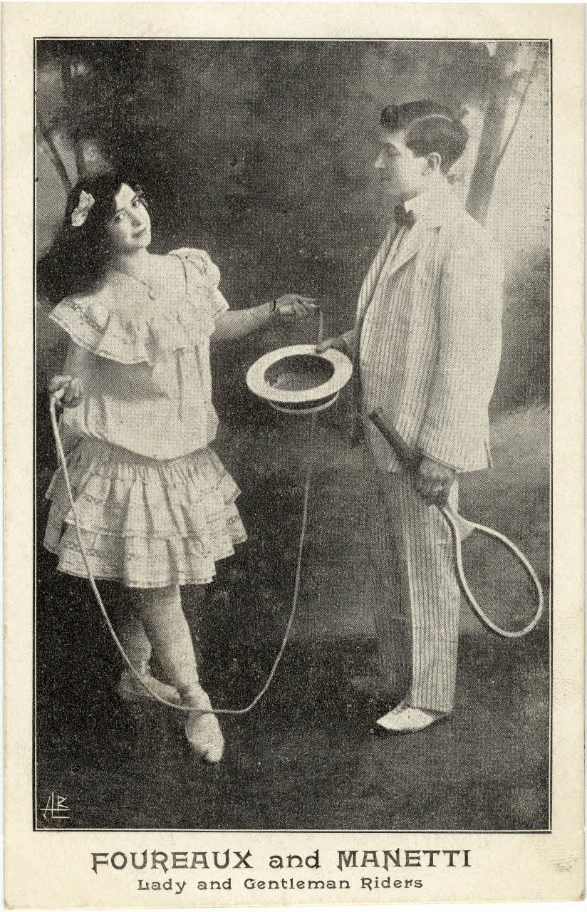 Foureaux and Manetti. Lady and gentlemen riders. Sou.12.149.1 Photo