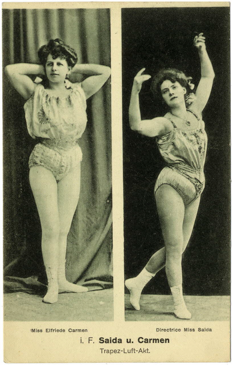 Saïda u. Carmen, trapez-luft-akt Sou.16.3.2 Photo