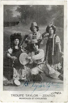 Troupe Taylor ; Zentos. Musicales et cyclistes Sou.16.72.1 Photo