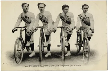 Les Frères Jacowlew, champions du monde. Sou.16.81.2 Photo