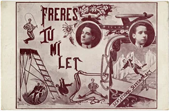 Frères Tumilet. Sensational sekating act. Sou.16.91.2 Photo