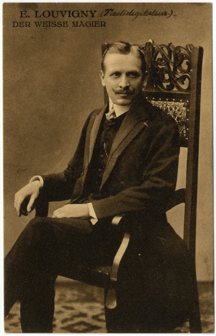 E. Louvigny (prestidigitateur). Sou.17.12.1 Photo
