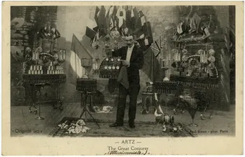 Artz. The great conjurer (illusionniste). Sou.17.4.1 Photo