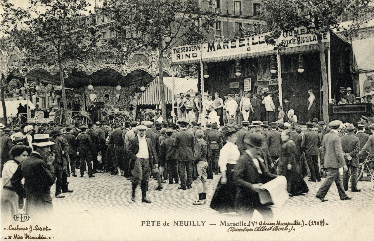 Ernest-Louis-Désiré Le Deley Fête de Neuilly. Marseille (Ve Adrien Marseille). (190?). Direction Albert Bach. Hauts-de-Seine, Paris (75) 1895-1905 Sou.2.1.2 Photo
