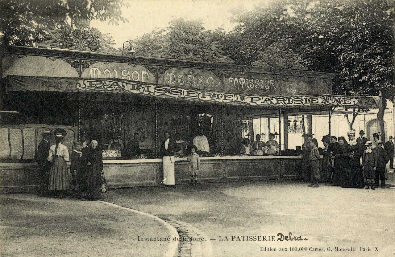Instantané de la foire. La pâtisserie Debra. Sou.2.124.2 Photo