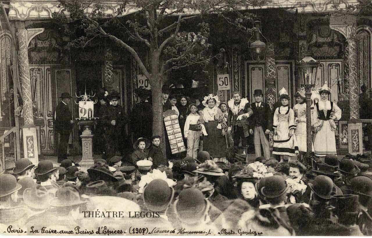 Gondry Théâtre Legois. Paris. La Foire aux Pains d'Epices (190?) Cours de Vincennes. Paris, Paris (75) 1895-1905 Sou.2.19.2 Photo