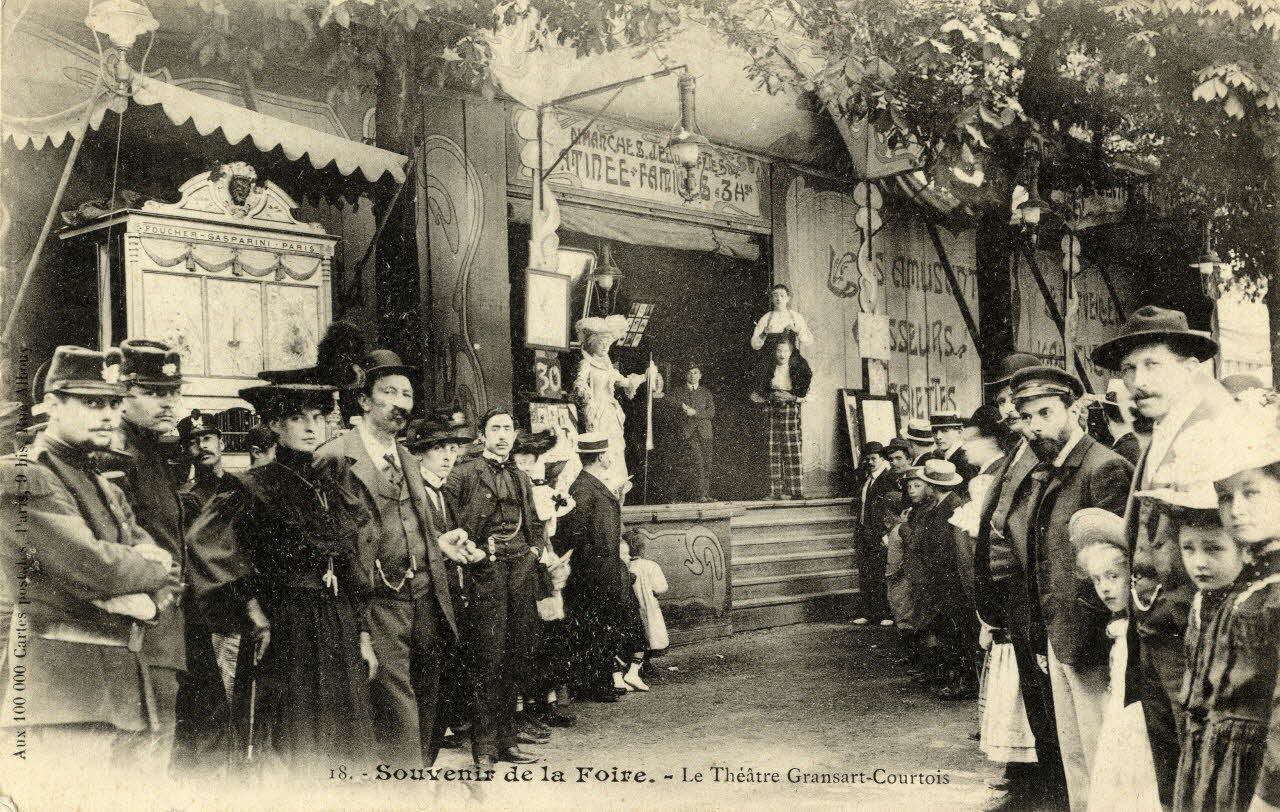 18. Souvenir de la Foire. Le théâtre Gransart-Courtois Sou.2.25.1 Photo