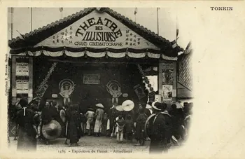 Tonkin. 1483. Exposition de Hanoi. Attractions. Sou.2.32.2 Photo