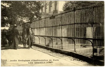 Ernest Louis Le Deley Jardin zoologique d'Acclimatation. Les chenils. 1916 Paris, Paris (75) 1916 Sou.20.5.2 Photo