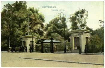 Amsterdam. Ingang artists Sou.21.78.2  Photo