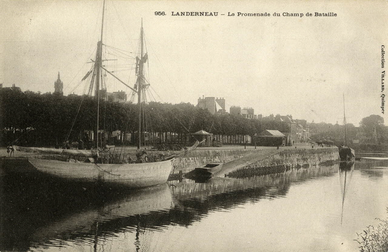 956. Landerneau. La promenade du champ de bataille. Sou.3.104.1 Photo