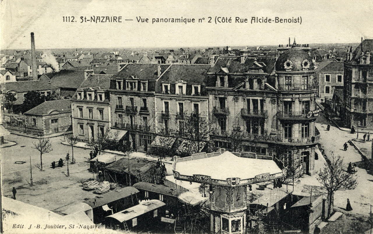 1112. Saint-Nazaire. Vue panoramique n°2. Côté rue Alcide Benoist Sou.3.105.1 Photo