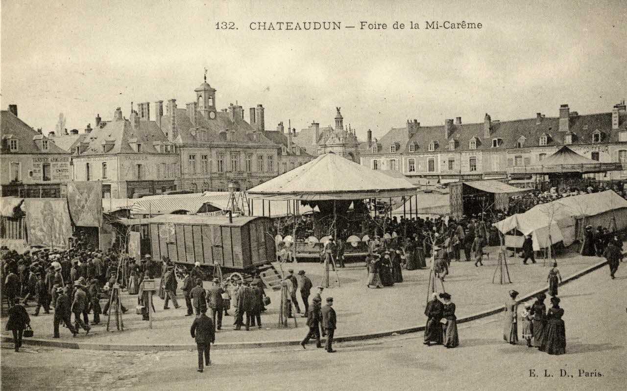 132. Chateaudun. Foire de la Mi-Carême Sou.3.107.2 Photo