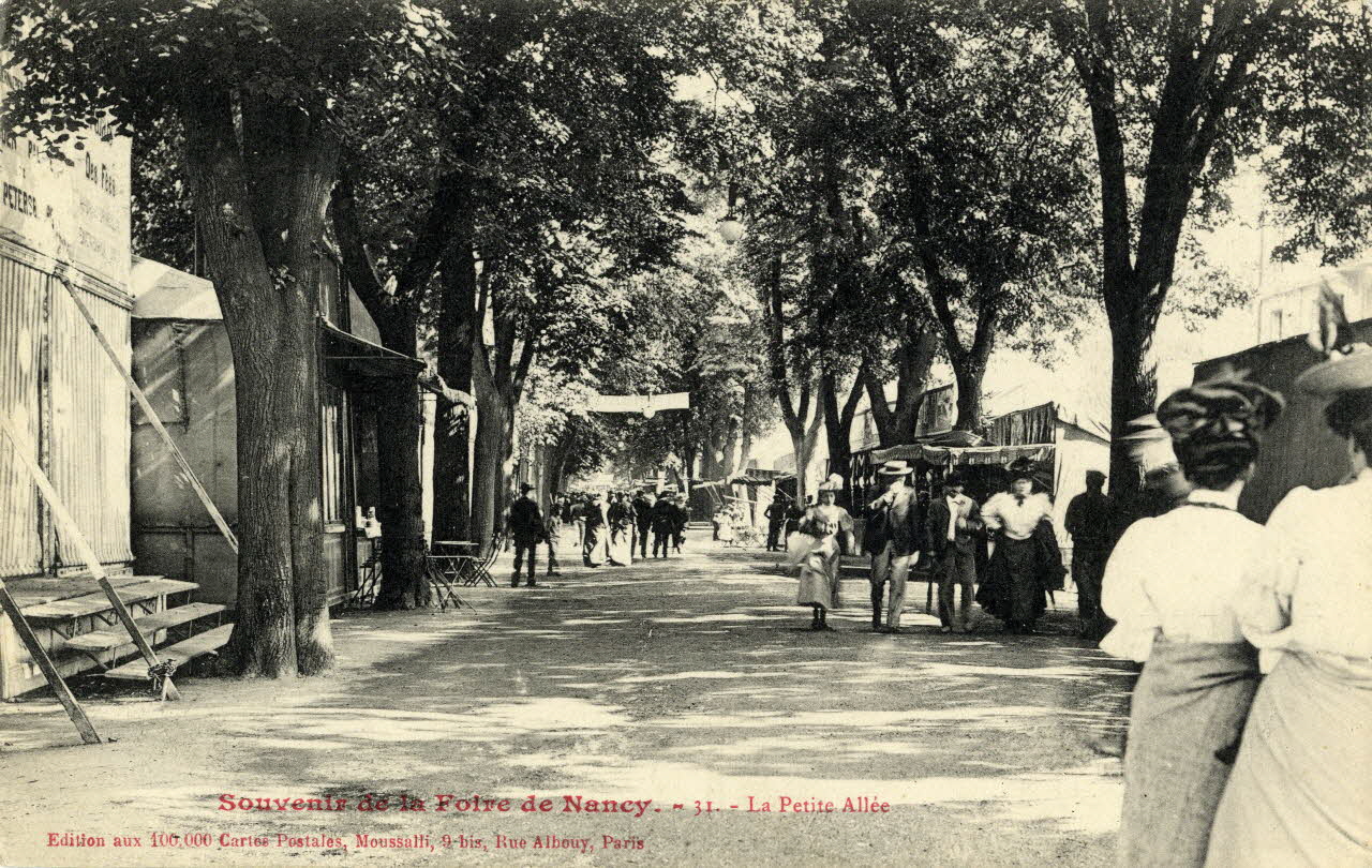 Souvenir de la foire de Nancy. 31. La petite allée. Sou.3.148.2 Photo