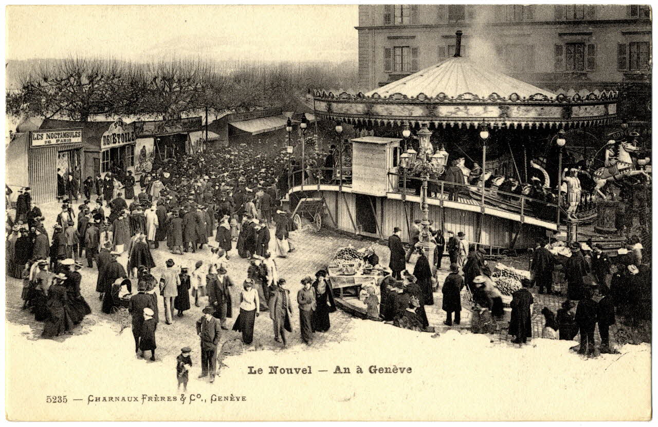 Le nouvel an à Genève. Sou.3.154.2 Photo