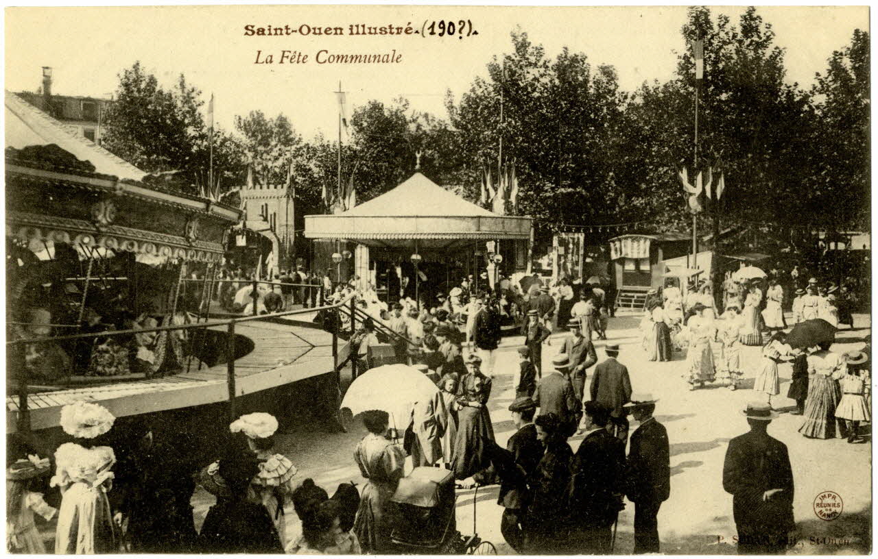 P. Sudan Saint-Ouen illustré (190?). La fête communale Seine-Saint-Denis, Saint-Ouen (93) 1895-1905 Sou.3.54.2 Photo