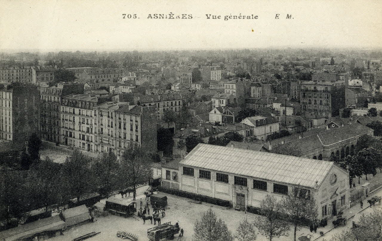 705. Asnières. Vue générale. Sou.3.58.2 Photo