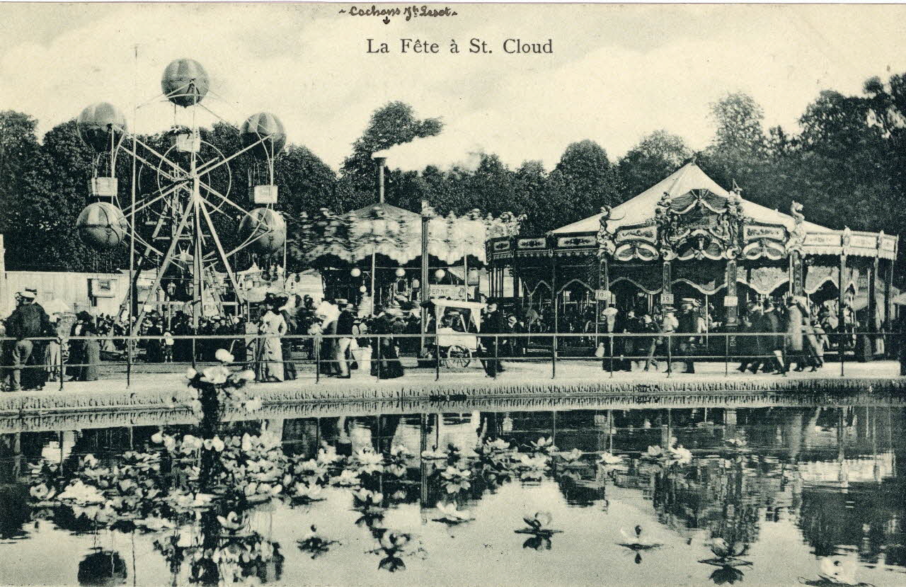 La fête de Saint-Cloud. Cochons Jh Lesot Sou.3.71.1 Photo