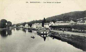 16. Bougival. La Seine et le Quai. Sou.3.78.2 Photo