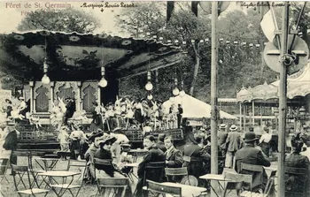 Forêt de Saint-Germain. Fête des Loges. [de gauche à droite :] Lapins Louis Lesot, cycles éclair Eva Sou.3.82.1  Photo