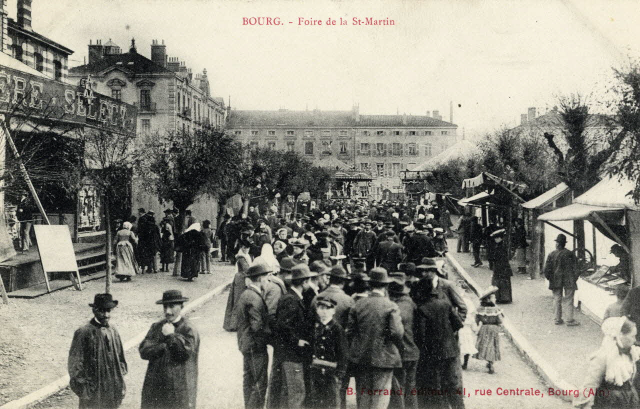 Bourg. Foire de la Saint-Martin Sou.3.99.2 Photo