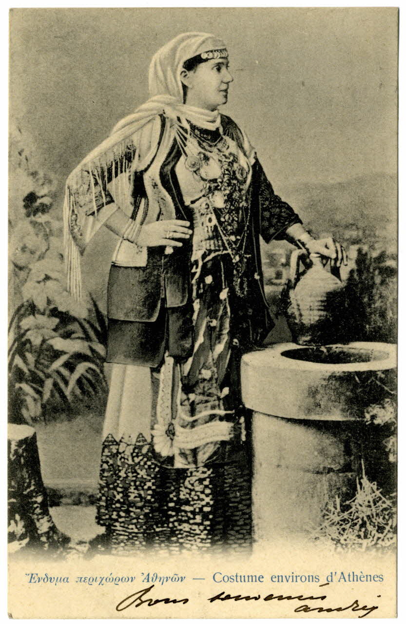 Athènes. Costume environ d'Athènes Sou.30.20.2 Photo