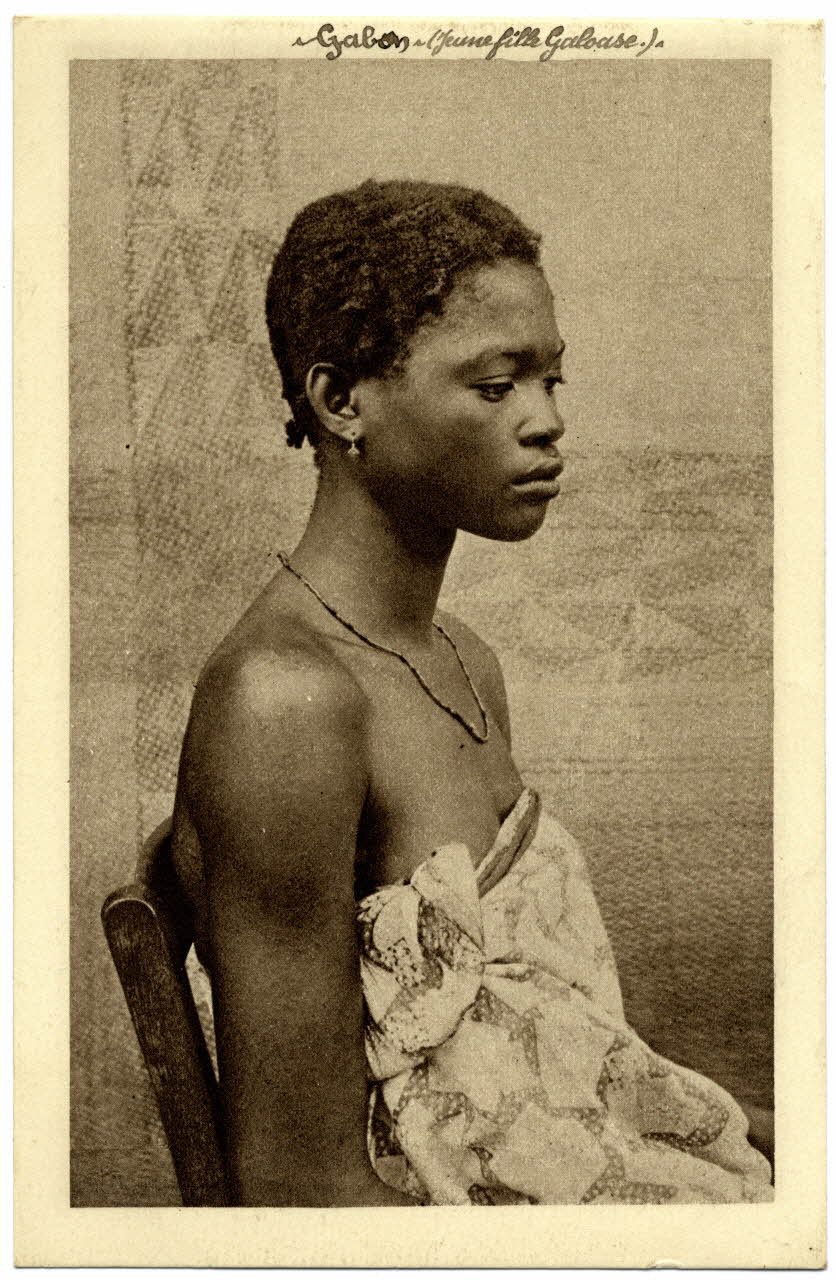Gabon. Jeune fille Gabase Sou.31.12.3 Photo