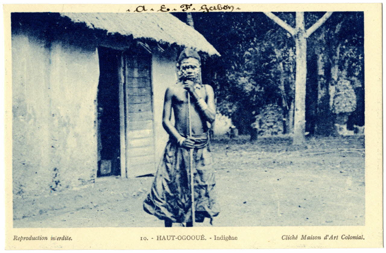 A.E.F. Gabon. Haut-Ogooue. Indigène Sou.31.16.2 Photo