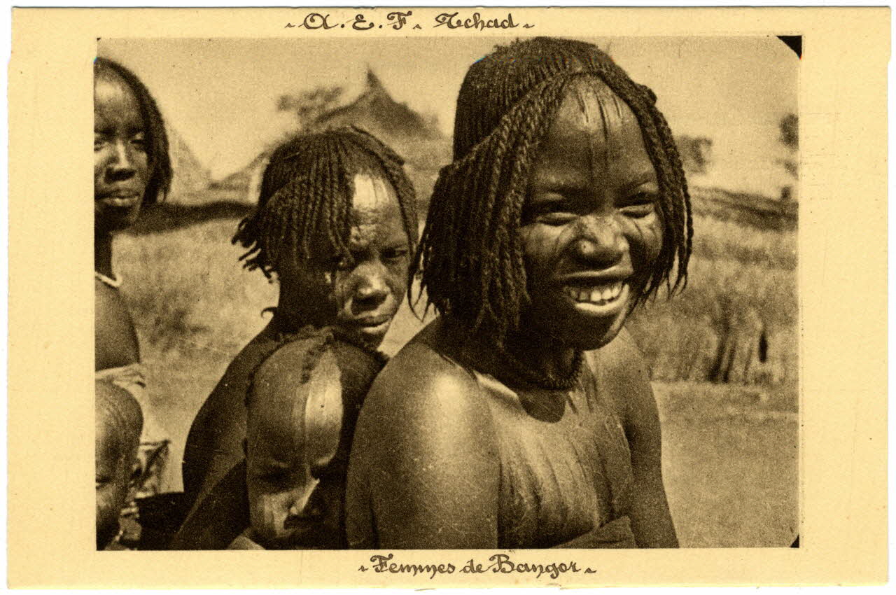 A.E.F. Tchad. Femmes de Banger Sou.31.2.1 Photo