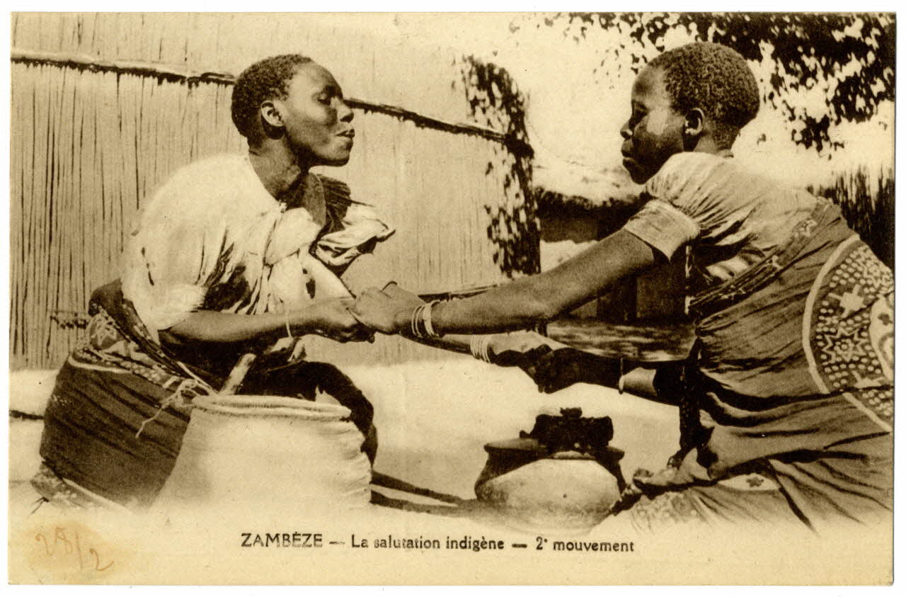 Zambèze. La salutation indigène 2ème  mouvement Sou.31.21.4 Photo