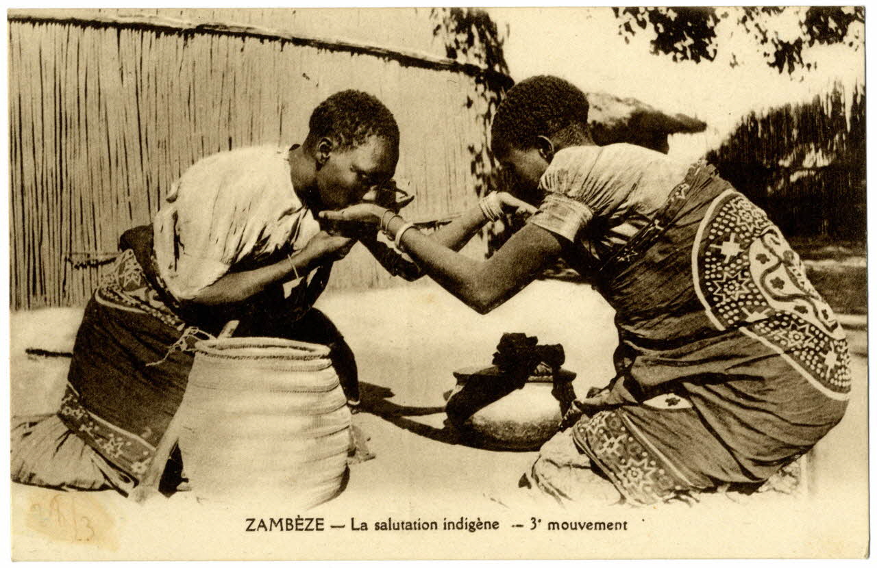 Zambèze. La salutation indigène 3ème  mouvement Sou.31.22.1 Photo