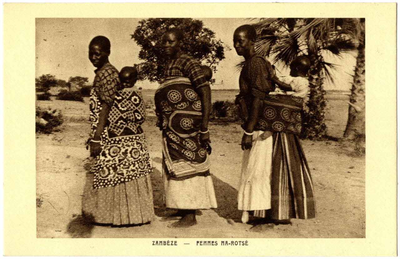 Zambèze. Femme ma-rotsé Sou.31.22.2 Photo