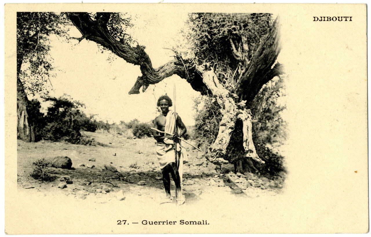 Djibouti. Guerrier somali Sou.31.28.1 Photo