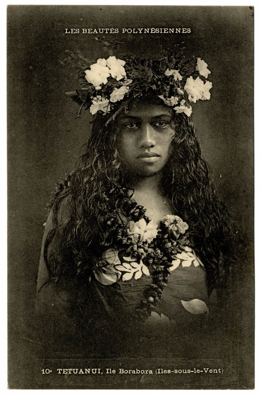 Les beautés polynésiennes. Tetuanui, île Borabora  (îles-sous-le-Vent) Sou.31.81.4 Photo
