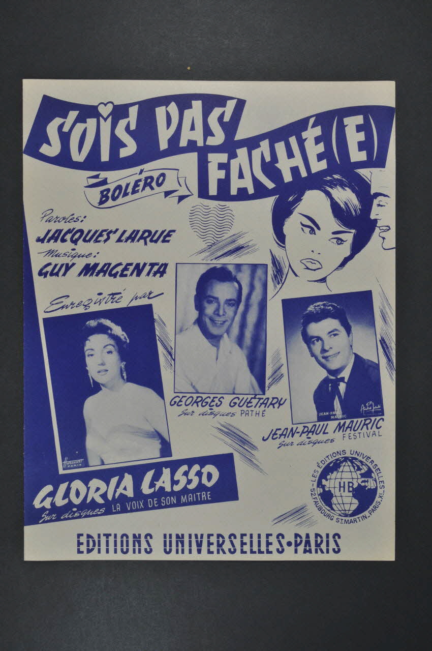 chanson petit format 1969.88.1479 Photo Mucem