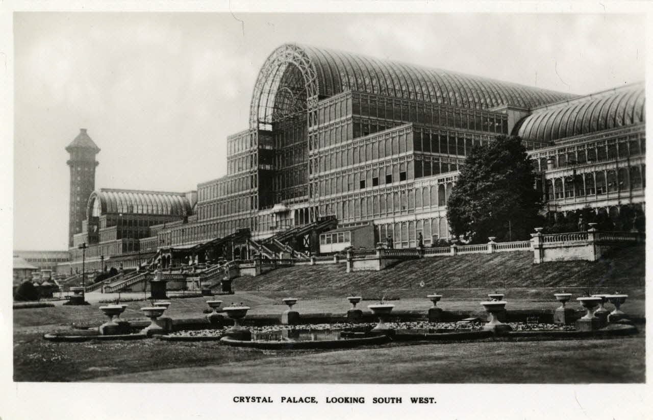 Crystal Palace, looking south west. Sou.5.25.1 Photo